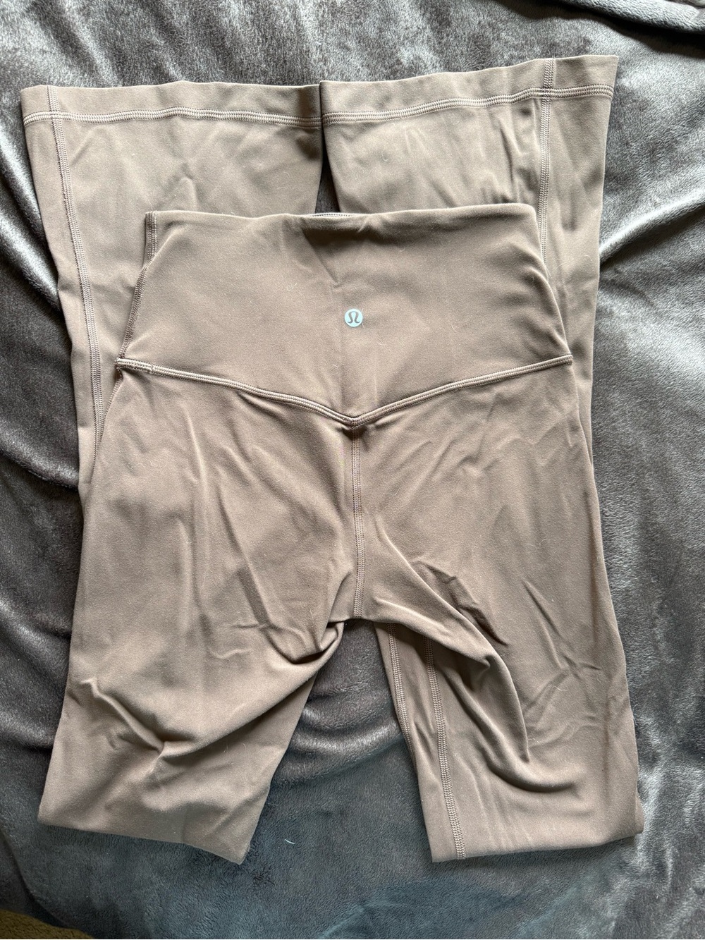 lululemon Align Mini Flare JAVA leggings , size 4 - Picture 3 of 4